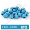 Color hierro palabra campana campana plana campana de hierro accesorios hechos a mano DIY pulsera de baile campana decoración navideña al por mayor
