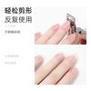 Cortador de Uñas para Arte de Uñas en Forma de U Plano DIY Cortador de Uñas Francesas Tijeras Fototerapia Extensión de Uñas Falsas Recortador de Uñas Cortauñas