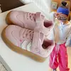 Zapatos de Lona Lisos para Niñas 2026 Nuevo Estilo Otoño para Bebés y Niños Pequeños Suela Suave Antideslizantes Versátiles Estilo Princesa Transpirables Casuales Zapatos Deportivos