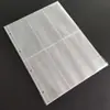 Página interna de PP de folhas soltas de reposição A5 compacto álbum de cartões de folhas soltas página interna transparente para fotos álbum Polaroid