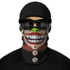 Capucha de Motocicleta para Payaso Forro de Motocicleta Bicicleta Gorra de Casco Verano Deportes Máscara de Protección Solar de Seda de Hielo Transpirable