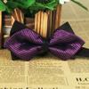 Novo em estoque gravata borboleta masculina multicolorida de poliéster para casamento casual de negócios Shengzhou fabricantes atacado de longo prazo