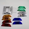 Tachuela Solar de Aluminio Fundido Luz Subterránea Resistente a la Presión LED Tachuela de Carretera Carcasa Kit Terminado Tachuela Cuadrada Pequeña