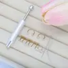 Conjunto de 11 Peças de Piercings Labiais de Encaixe Transfronteiriços e Brincos, Conjunto de Brincos de Aço Inoxidável com Zircônia Unissex