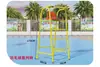 Silla de Árbitro de Bádminton Silla de Árbitro de Voleibol Silla Alta Silla de Competición Desmontable Silla de Socorrista de Piscina