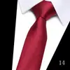 Corbata para Hombre para Negocios y Boda, Rayas Jacquard Puntos Flecha Formal Poliéster Seda para Novio y Padrino