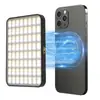 Luz de Relleno Magnética para Teléfono, Luz para Fotografía Selfie de Cámara, Luz de Bolsillo Ambiental RGB, Luz de Relleno LED para Videoconferencia