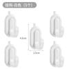 Tablero perforado doméstico sin perforaciones pared dormitorio cocina baño estante de pared estante colgante de pared gancho de almacenamiento rejilla