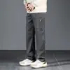 Pantalones de trabajo para hombre con múltiples bolsillos, pantalones casuales de trabajo de talla grande de moda, pantalones casuales holgados, nuevos pantalones rectos de primavera y otoño