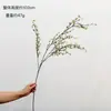 Galhos artificiais de frutos vermelhos e espinhos, galhos selvagens vintage com bagas, folhagem decorativa para quartos modelo, escritórios de vendas, arranjos florais e decoração de casamento