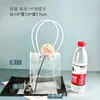 Nueva bolsa transparente con forma de T para flores, bolsa impermeable de PP para plantas en maceta y bonsáis, bolsa trapezoidal para empaquetar ramos, grande de PVC
