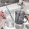 Vaso para Enjuague Bucal Baihan para Uso en Casa, Vaso para Cepillo de Dientes, Vaso para Enjuague Bucal y Cepillo de Dientes de Baño, Vaso para Almacenamiento de Cepillo de Dientes y Pasta de Dientes