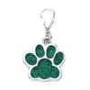 Etiqueta de Patinha de Cachorro Pet em Aço Inoxidável, Placa de Identificação de Cachorro em Liga de Zinco, Pingente de Metal, Personalização com Logo do Fabricante, Anti-Perda