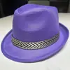 Novo Chapéu de Palha Casual Fashion Estilo Britânico para Proteção Solar de Verão, Chapéu Fashion Liso para Uso ao Ar Livre Venda por Atacado