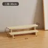 Estante de Exhibición de Escalones de Madera Maciza Soporte Creativo para Exhibición de Adornos Figura Caja Ciega Estante de Exhibición de Suculentas Estante de Almacenamiento de Puesto
