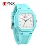 Reloj de Cuarzo Impermeable para Hombre Oufani con Números Árabes Modelo Popular Transfronterizo Simple y de Moda con Calendario Reloj Unisex