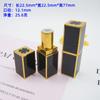 Tubo de lápiz labial diy tubo vacío tallado 3D hecho a mano 12.1mm Nuevo molde de lápiz labial diy hebilla magnética carcasa cuadrada