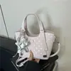 Bolsa Transversal 2026 Nova de Bolinhas para Mulheres, Versão Coreana Estilo Fresco Versátil Bolsa de Ombro, Bolsa Saco Moda Estudante