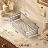 Soporte para palillos de acero inoxidable 304 transfronterizo, gabinete de desinfección, caja para cucharas, cesta para cubiertos, jaula para palillos con drenaje, almacenamiento de cocina