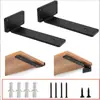Soporte Triangular de Pared de Hierro Forjado Estante de Almacenamiento de Pared Partición para Colgar en la Pared Estante de Soporte de Alta Resistencia Soporte Laminar