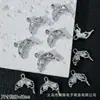Pendente de Cauda de Peixe Fada Colorido Cravejado de Diamantes Mais Vendido Materiais de Acessórios de Joias para Pulseira com Contas DIY, Colar, Brincos