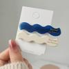 Clip para el cabello de acetato estilo coreano con combinación de colores, adorno para la cabeza, flequillo lateral femenino, cabello suelto, clip de pico de pato, pasador para el cabello, pasador de temperamento, joyería