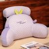Almofada de Cabeceira Feijão de Gelo Bolsa Macia Almofada de Cintura Grande Almofada de Sofá com Encosto Almofada de Cama Cama Leitura Verão