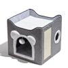 Suministros para Mascotas Casa Plegable para Gatos Casa Cálida de Invierno para Gatos Fácil de Limpiar Villa para Gatos Casa Plegable Grande para Gatos Mascotas Transfronteriza