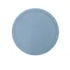 Descanso de Copo Redondo de Silicone Isolante Térmico Tapete para Chá Antiderrapante Anti-Queimadura Logotipo Imprimível 7cm 8cm 9cm Descanso de Copo de Silicone