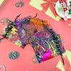 Bolsa com Cordão de Caveira Halloween Transfronteiriça Atmosfera Festiva Bolsa de Organza Bolsa Infantil para Armazenamento de Doces Venda por Atacado