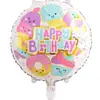Globo con forma de helado, caramelo, globo de película de aluminio, forma de helado, fiesta, decoración de verano, papel de aluminio, niños