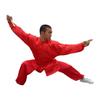 Roupa de Tai Chi Masculina e Feminina Roupa de Prática Artes Marciais Grupo Adulto Roupa de Treino para Apresentação Primavera e Outono Terno Roupa de Apresentação de Tai Chi