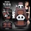 Venta al por mayor transfronteriza CAR brisa fresca cuero seda de hielo cojín de asiento de coche cuatro estaciones verano funda de asiento red de cojín de asiento suministros para el interior