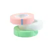 Cinta para injerto de pestañas cinta para injerto de pestañas verde rosa blanco cinta de PE transpirable con agujeros cinta aislante transpirable