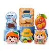 Bolsas de dulces personalizadas con formas especiales, auto-parantes, auto-sellables, lindas bolsas de regalo selladas de dibujos animados, bolsas de empaque de dulces para bodas, bolsas de empaque de alimentos