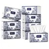 420 folhas 20 pacotes grandes caixa fechada tamanho grande lenços de papel faciais toalhas de papel para secar as mãos atacado família acessível papel higiênico DY