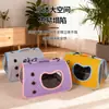 Bolsa para Gato Bolsa Transversal para Pet Bolsa Portátil para Pet Respirável Espaço Grande Universal para Gato Cachorro Bolsa de Viagem para Cachorro Pequeno Gato