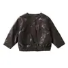 Conjunto de Duas Peças com Moletom Estilo Coreano para Meninas e Calça Estampada de Leopardo Estilo Primavera/Outono 2026 Novo Conjunto de Moda Infantil para Menina Estilosa