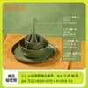 Juego de vajilla rústica de cuatro piezas para restaurantes de hot pot comerciales, que incluye platos para huesos, tazones, tazas y cucharas, hecho de melamina, con tazones para condimentos y salsas para mojar.