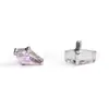 Brincos de Pipoca de Titânio F136 Zircônia 5A Unhas de Lábio e Nariz Corpo de Liga de Titânio G23 Joias para Piercing Acessórios para Unhas de Osso da Orelha