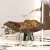 Nuevo Plato de Fruta Alto con Forma de Flor, Lujo Accesible para Sala de Estar en Casa, Plato de Fruta de Aspecto Elegante, Plato para Snacks y Dulces de KTV y Empresas