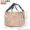 Bolsa térmica grande e espessada para almoço de trabalho, bolsa de alumínio portátil, simples, de grande capacidade, bolsa para lancheira, à prova d'água