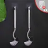 Nuevo Modelo Limpieza de Esquinas de Baño Hogar Cepillo Limpiador de Inodoros, Cepillo de Inodoro de Mango Largo para Paredes de Baño, Inodoro Sanitario 2025