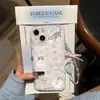 Diseño de Gato Princesa Floral Adecuado para iPhone 17 Pro Max, Funda de Teléfono Mate para Apple 17, 16/15, Anti-Caídas, Estilo Ins