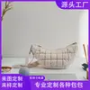 Nova bolsa transversal/de ombro feminina casual simples, plissada, formato de bolinho, nuvem fofa, grande capacidade, transfronteiriça, personalizada de fábrica
