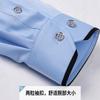 Camisa elástica para hombre de manga larga con botones de diamante, diseño de cuello de contraste, color liso, corte ajustado, ropa para hombre transfronteriza