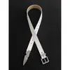 Estilo punk hebilla metálica western tallada envejecida cinturón de hombre accesorio de textura de alta calidad cinturón de moda callejera nicho tendencia de uso