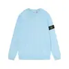 Sudadera de Manga Larga de Color Sólido Piedra con Cuello Redondo Estilo Piedra Cruz Estrella para Hombres y Mujeres, Hecha en Fábrica, Corte Holgado, Sin Capucha