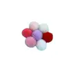 Atacado Bolas de Pelo Pequenas de Imitação de Pelo de Coelho 4cm 6cm Pompons DIY Acessórios para Roupas Sapatos Chapéus Bolsas Decorações Decorações Festivas