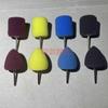 Varilla de 3 mm cubo de rueda de coche mango esponja para pulir pintura detalles rueda de pulido cabeza de lijado para huecos rueda de pulido de esponja